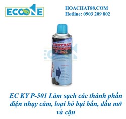 EC KY P-501 Làm sạch các thành phần điện nhạy cảm, loại bỏ bụi bẩn, dầu mỡ và cặn